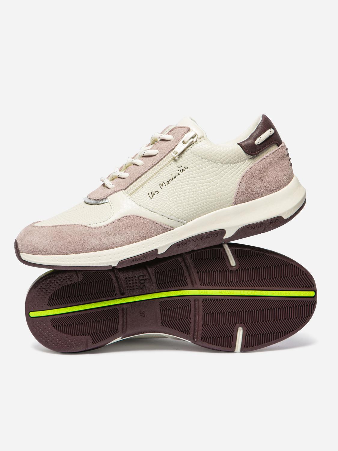 Running Femme Doublée Textile Cuir Nymphe et Synagot JAZAZIP