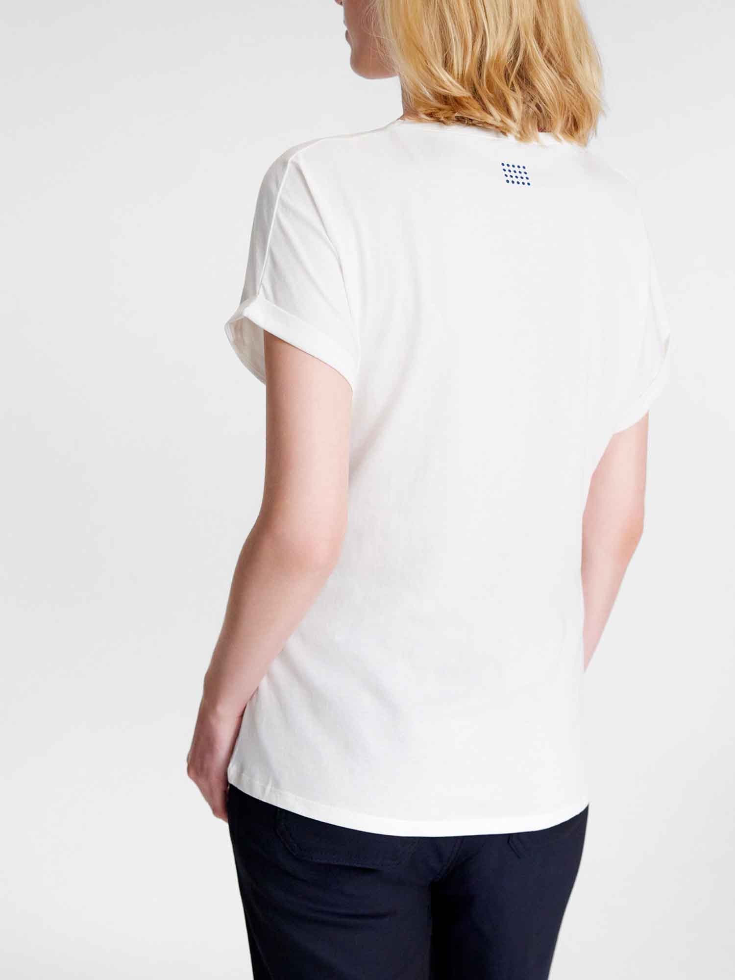 Tee-Shirt Femme Coton Biologique Blanc