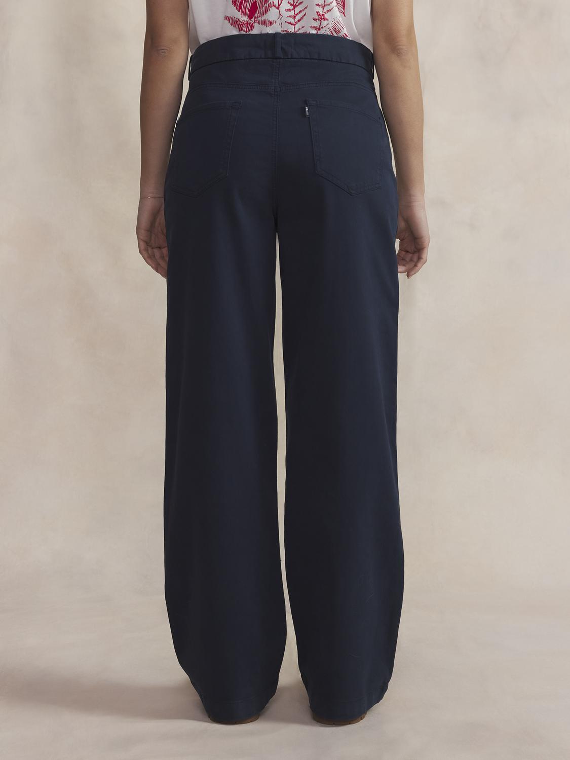 Pantalon Femme Gabardine Navy SINTAPAN