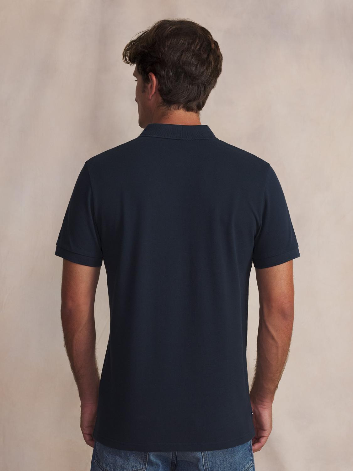 Polo homme navy ICONEPOL