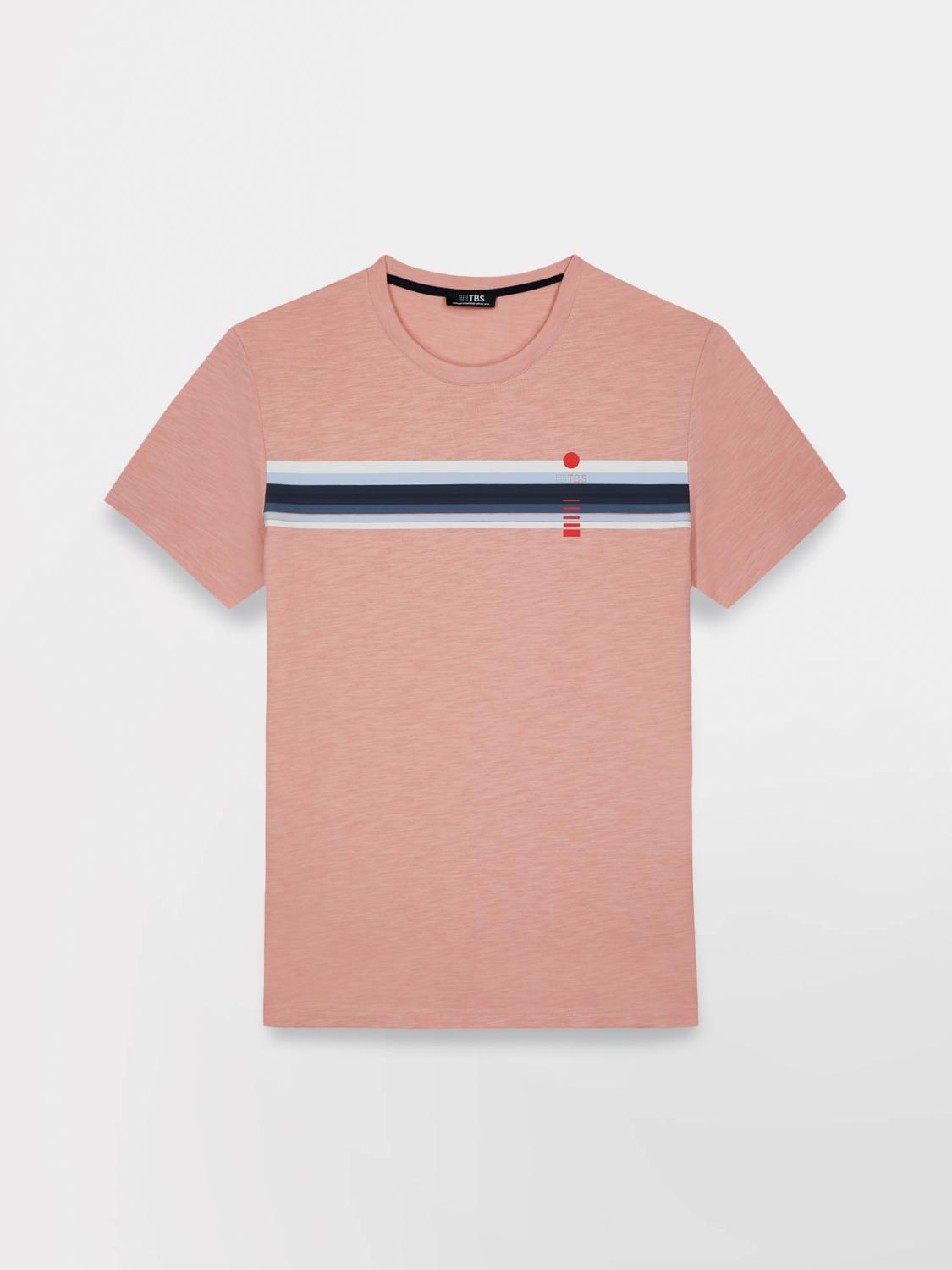 Men's knit T-shirt Orchid RORRYTEE