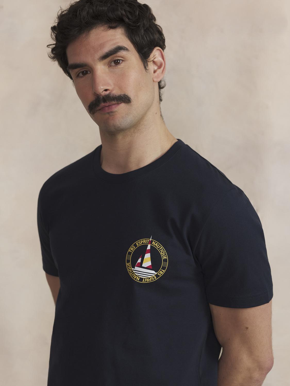 Tee Maille Homme Marine KYSONTEE
