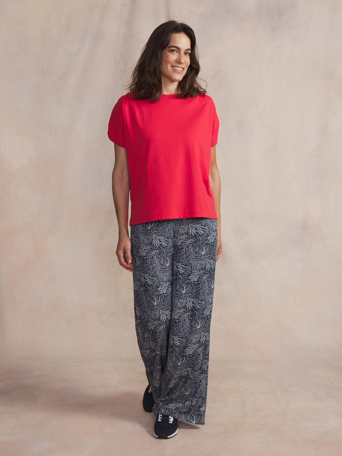 Tee-shirt en maille femme hibiscus ROMMYTEE