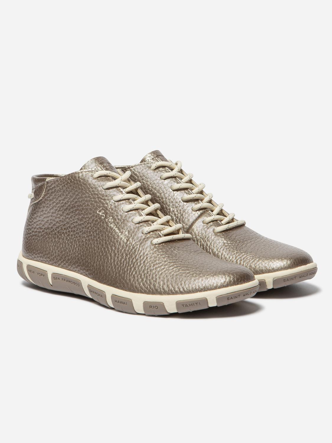 Tennis Montantes Femme Confort Bronze JUHAYNA