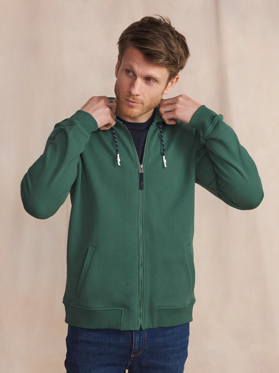 Sweat Sapin Manches Longues Vert JULINZIP