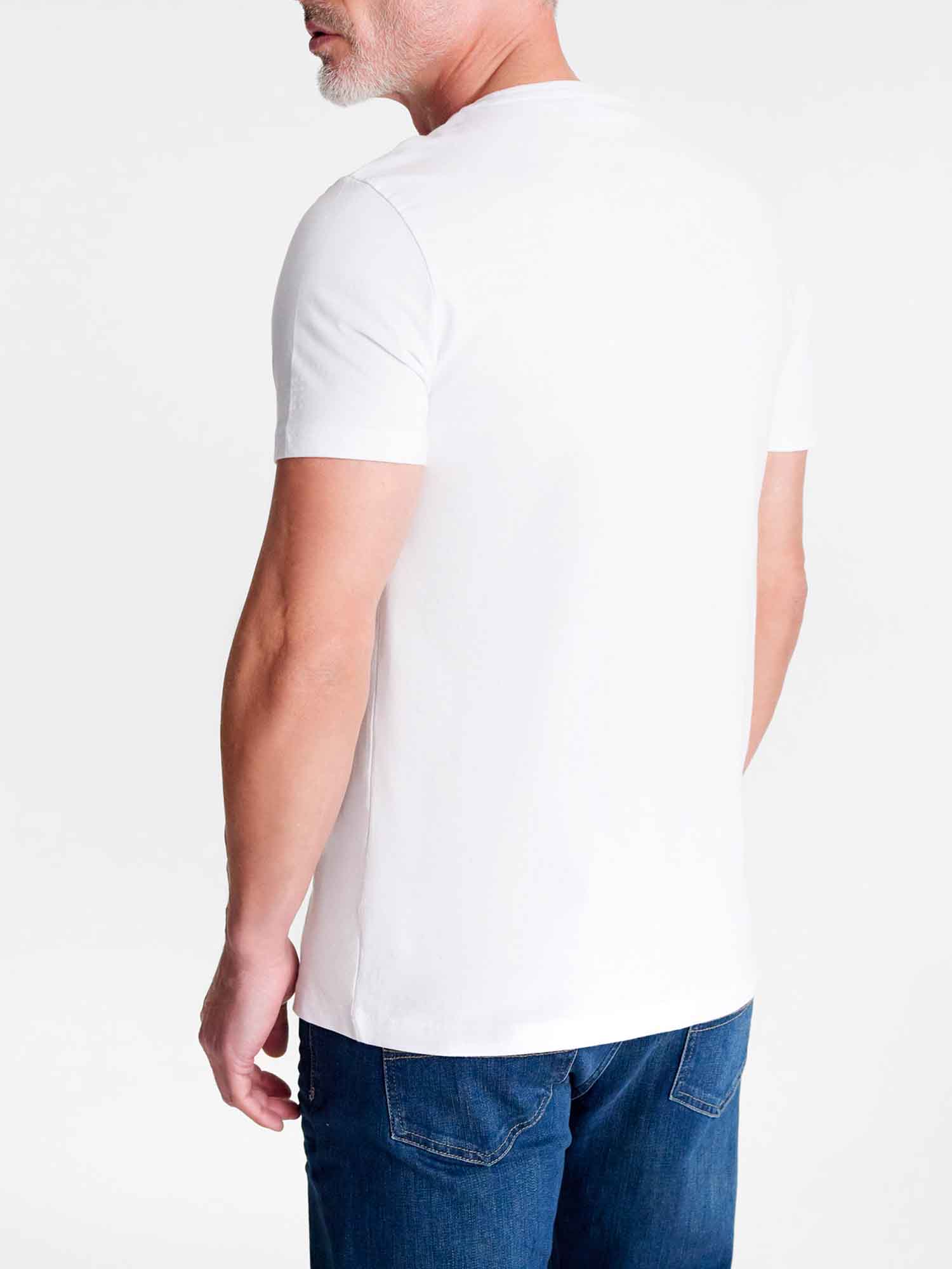 Tee-Shirt Homme Coton Biologique Blanc