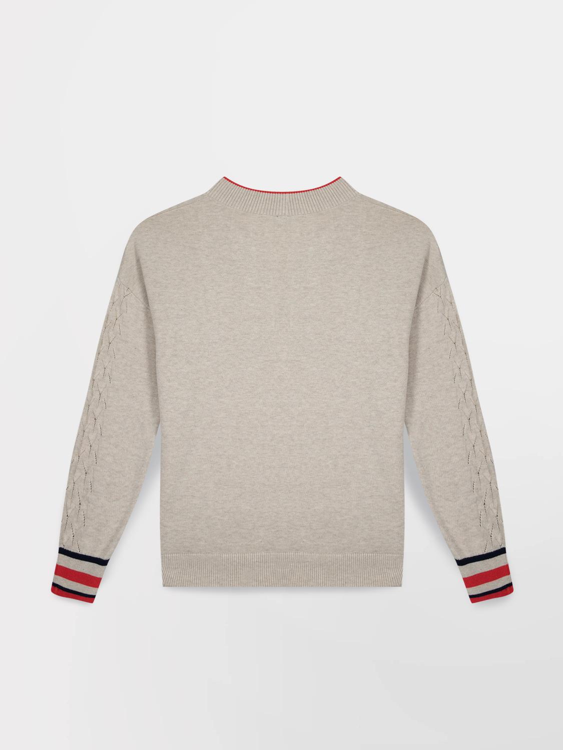 Pull femme ecru XELLAVER