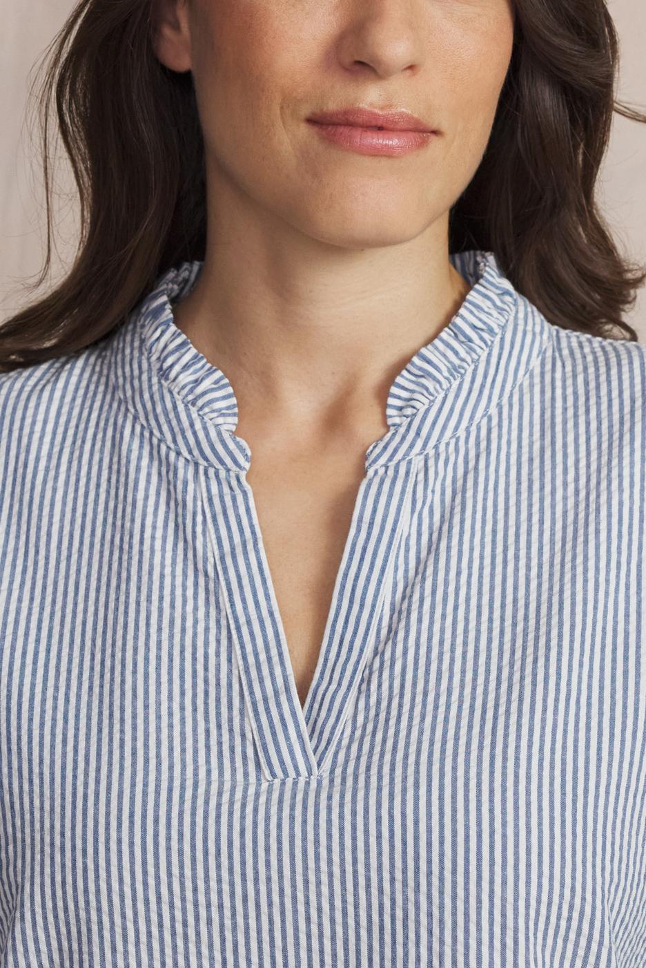 Robe courte femme chambray BABETROB