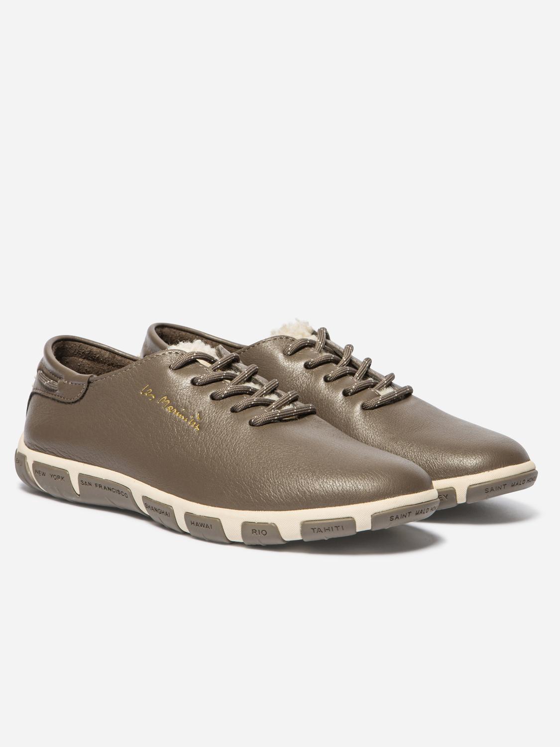 Tennis Femme Textile Taupe JAZAFUR