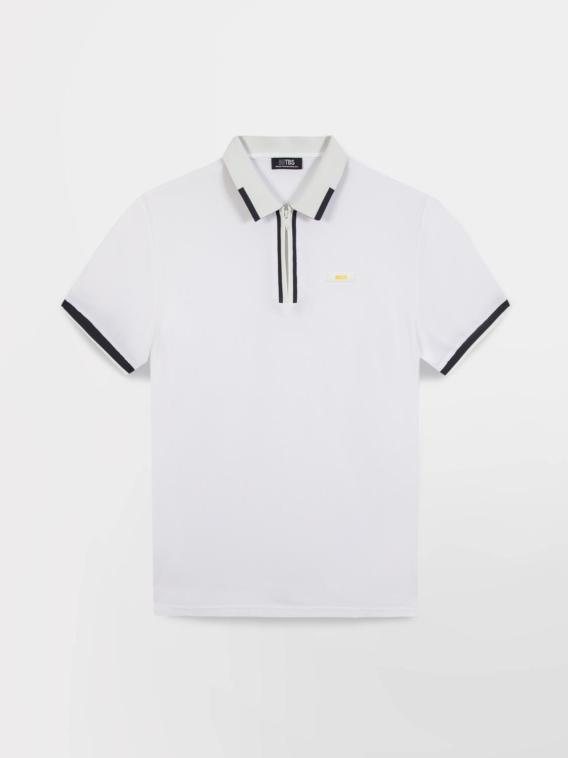 Men's polo shirt White WAYATPOL