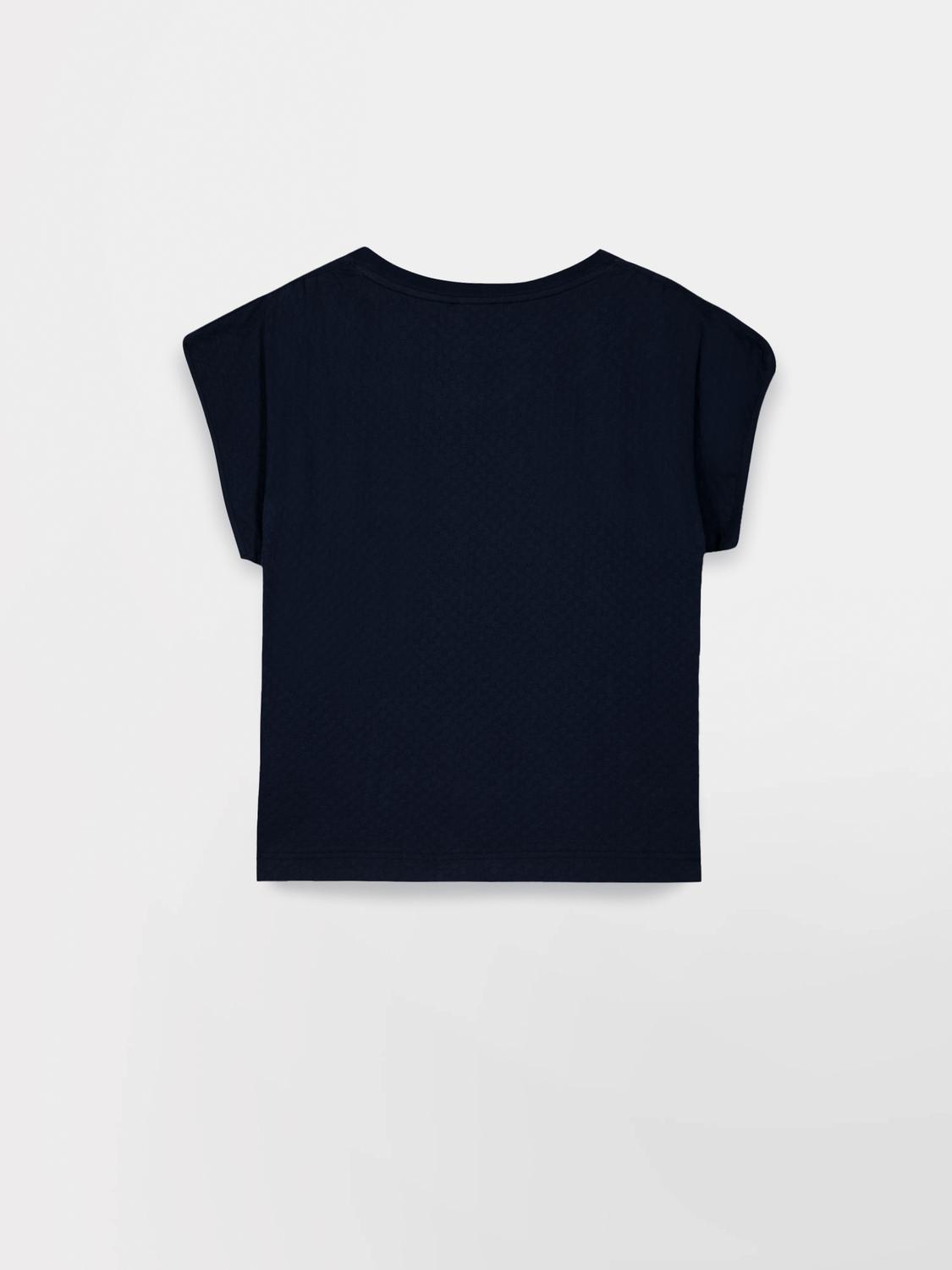 Tee-shirt en maille femme navy ROMMYTEE