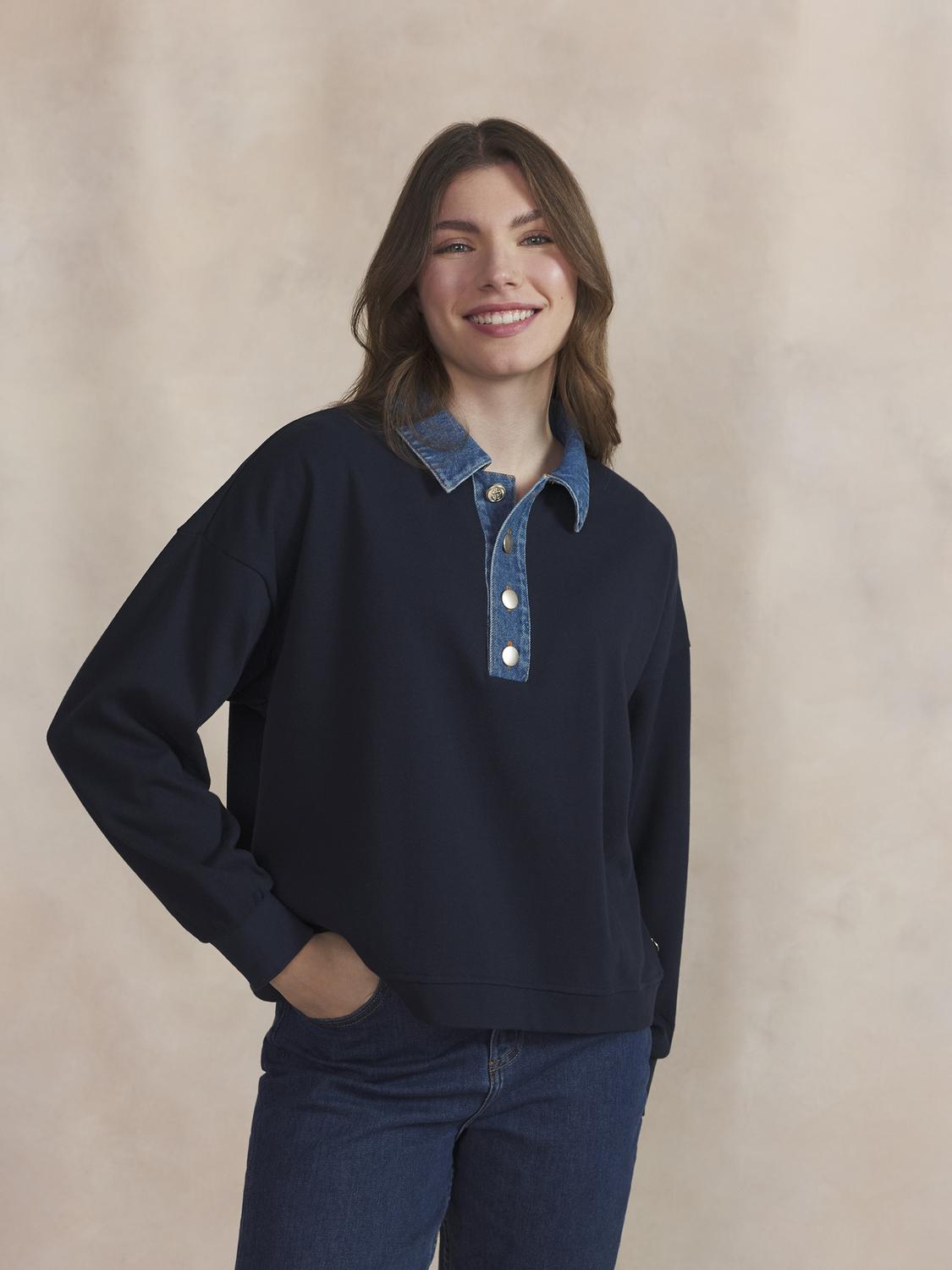Polo Femme Marine NANCYPOL