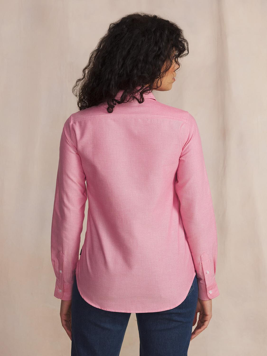 Chemise Manches Longues Rouge CAYLACHE Chemise Manches Longues Rouge CAYLACHE