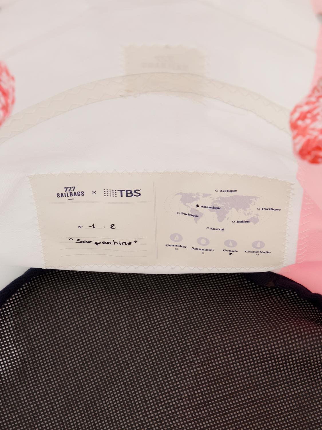 Sac de plage en collaboration avec 727 Sailbags BEACHON