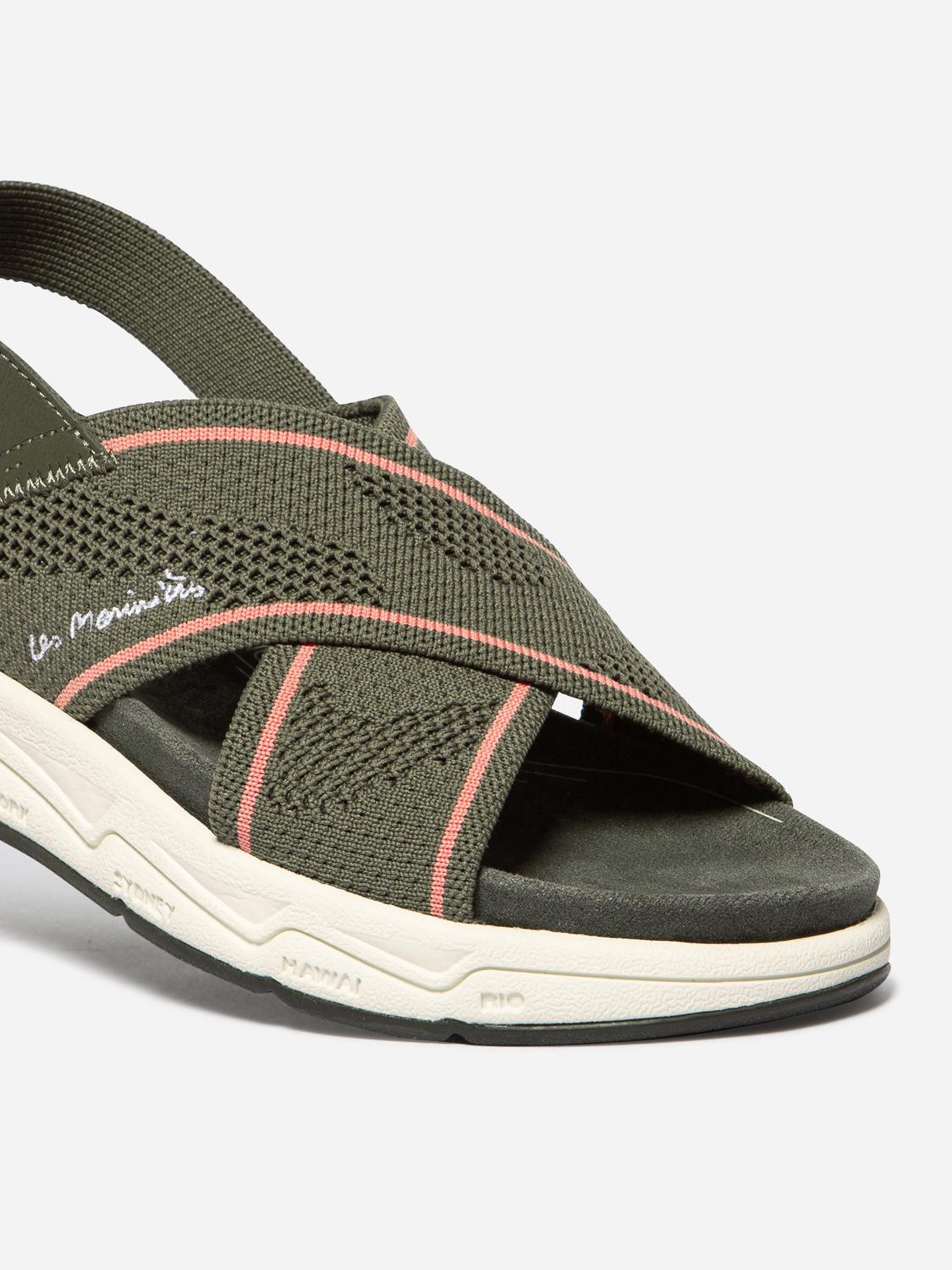 Sandales compensées femme cactus LAIHONA