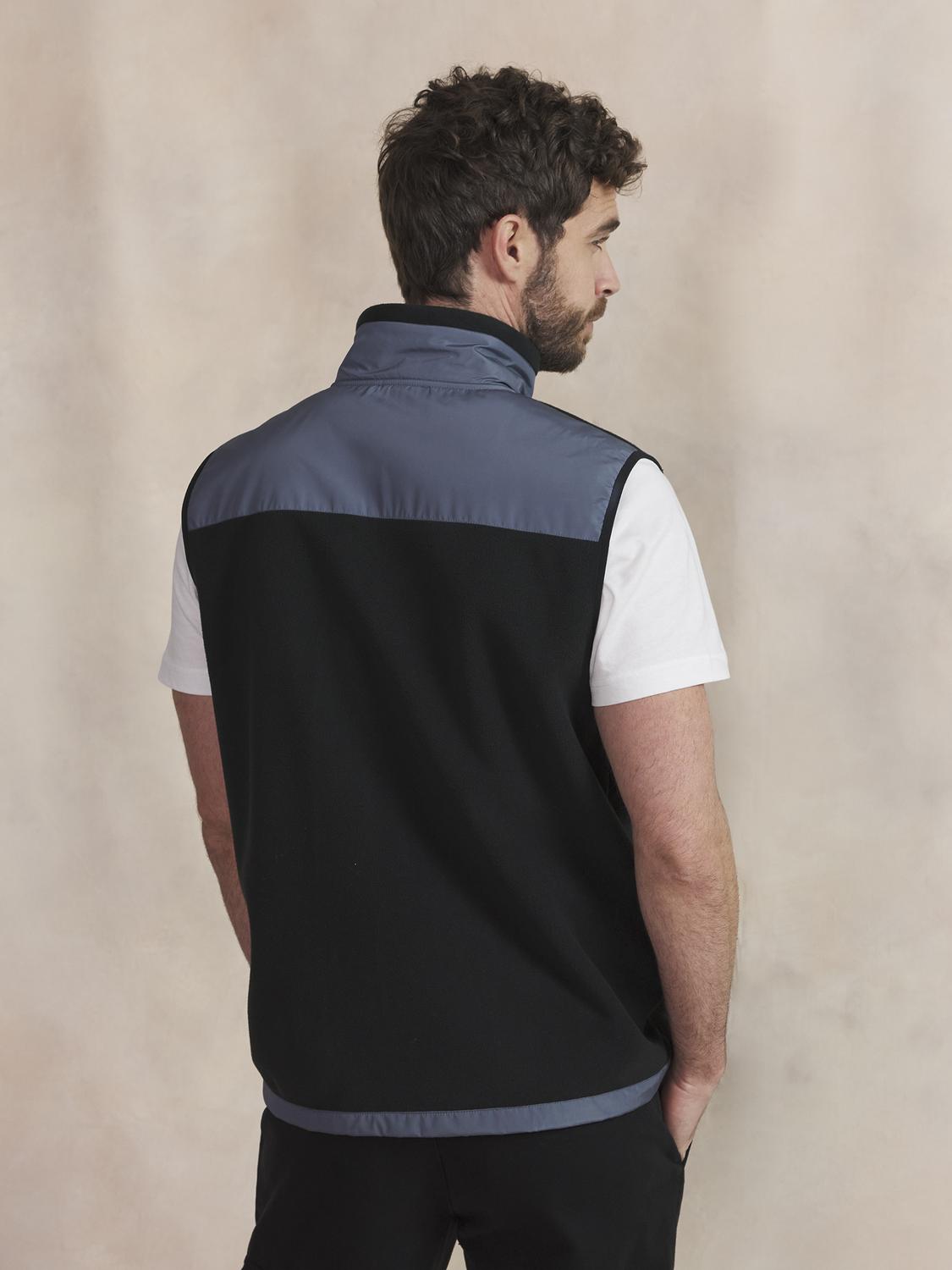 Sweat Zippé Homme Noir CADENSAN