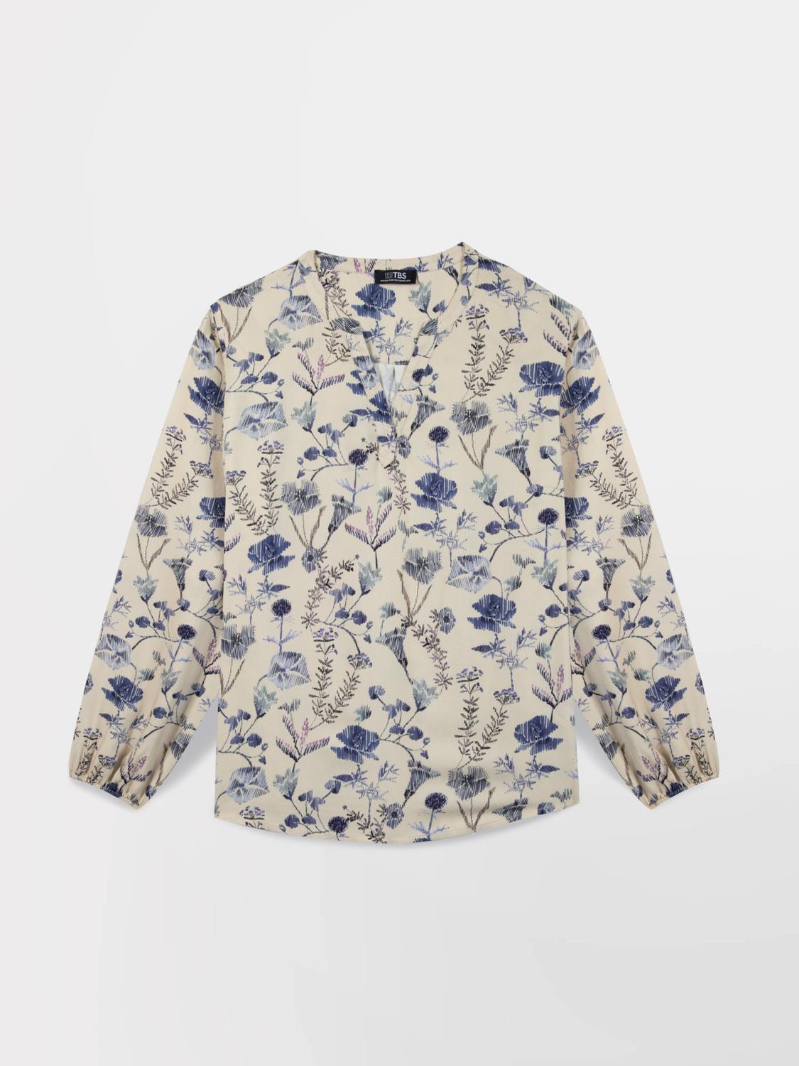 Blouse Femme Beige NOEMAMIS