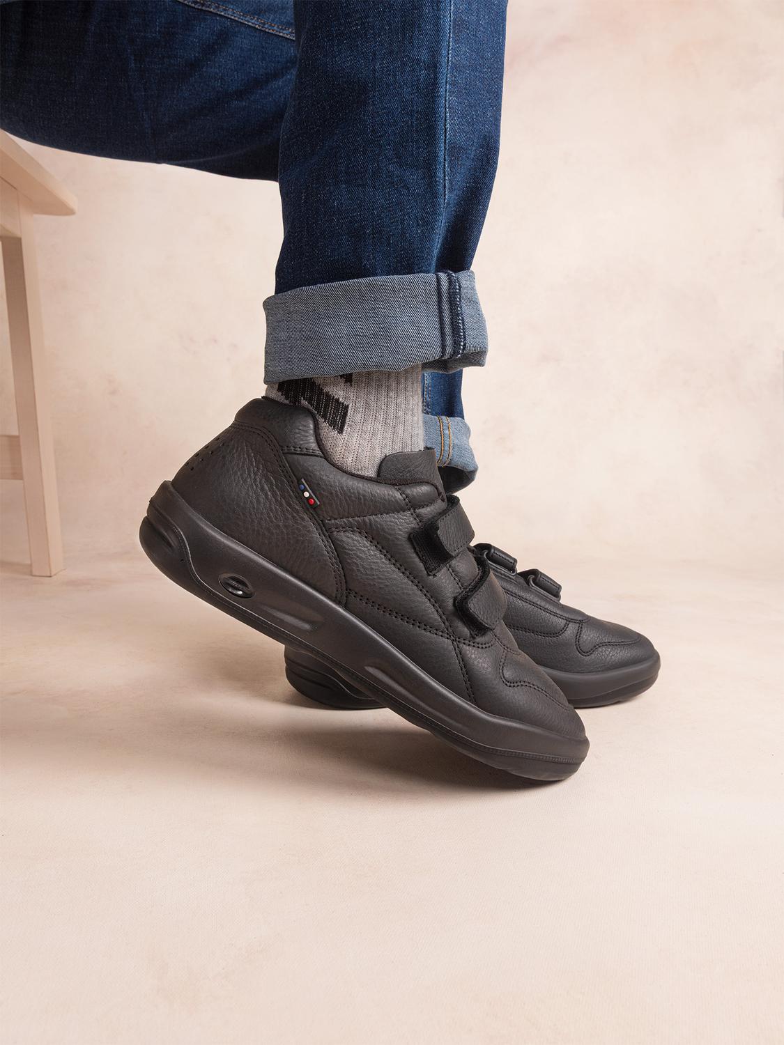 Tennis Homme Confort Fabriquées en FranceNoire