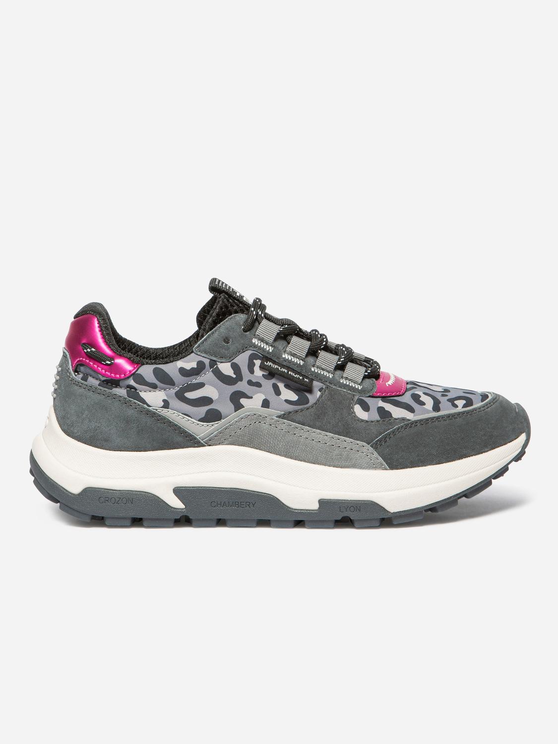 Tennis Noir Leopard JAZONNE Tennis Noir Leopard JAZONNE