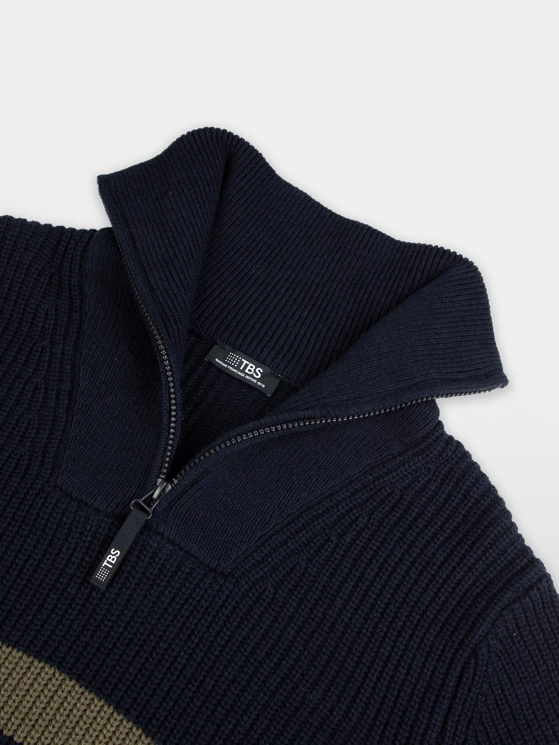 Pull Col Camionneur Homme Lichen MORAYCAM