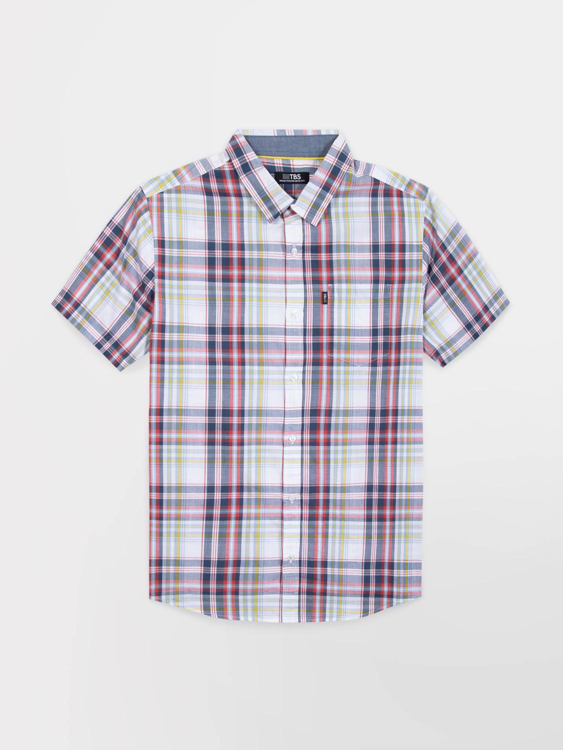 Chemise Homme à Carreaux Manches Courtes WILLYCHA Chemise Homme à Carreaux Manches Courtes WILLYCHA