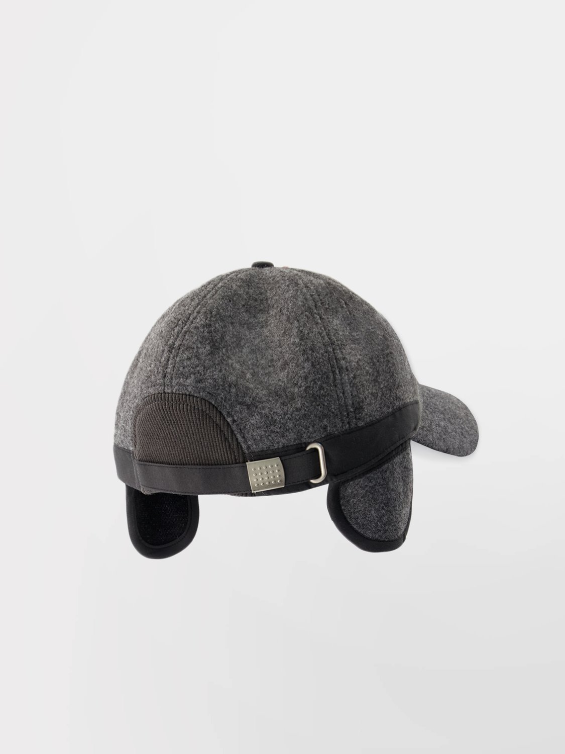 Casquette Homme En Feutrine Rabats Oreilles Gris TEKOPAS