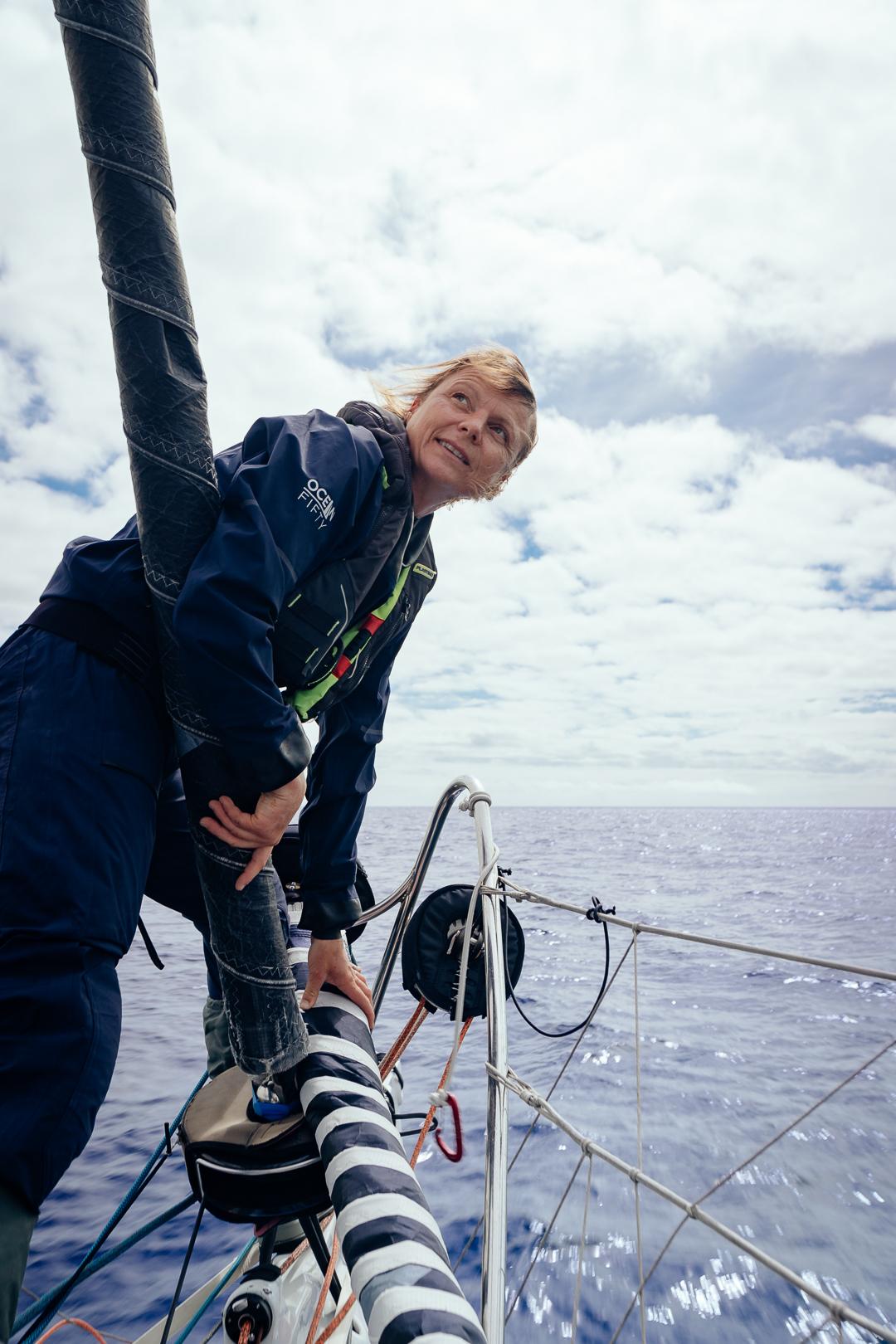 L'Ocean Fifty UpWind by MerConcept sous voiles
