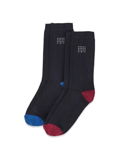 Duo Chaussettes Anthracite Made In France