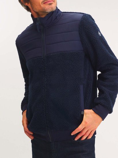 Polaire Homme Manches Longues Sherpa Marine