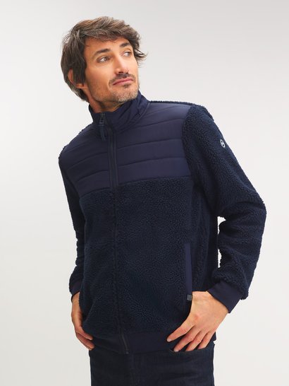 Polaire Homme Manches Longues Sherpa Marine