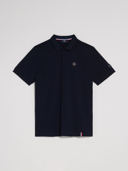 Polo Homme Made In France Coton Marine