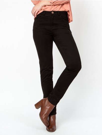 Pantalon Femme Coton Biologique Noir