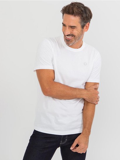 Tee-Shirt Homme Coton Bio Blanc