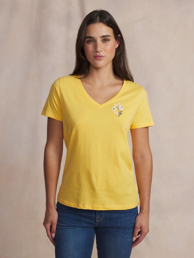 Tee-shirt en maille femme aurore NAMIATEE