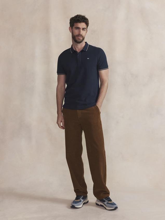 Men's polo shirt Navy DARELPOL