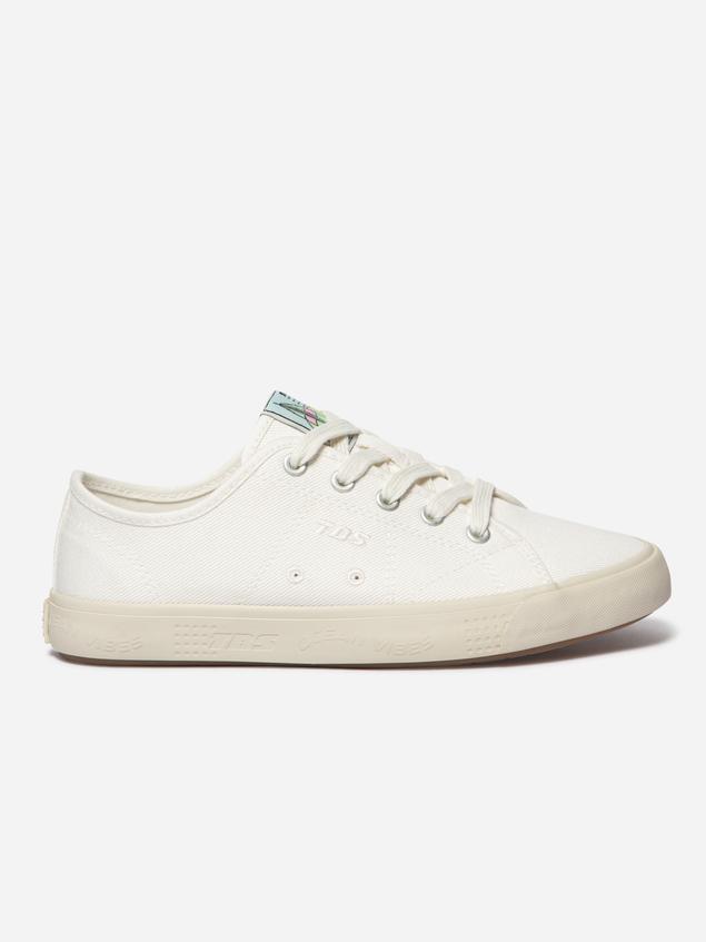 Tennis en toile femme off-white FRIDDAH