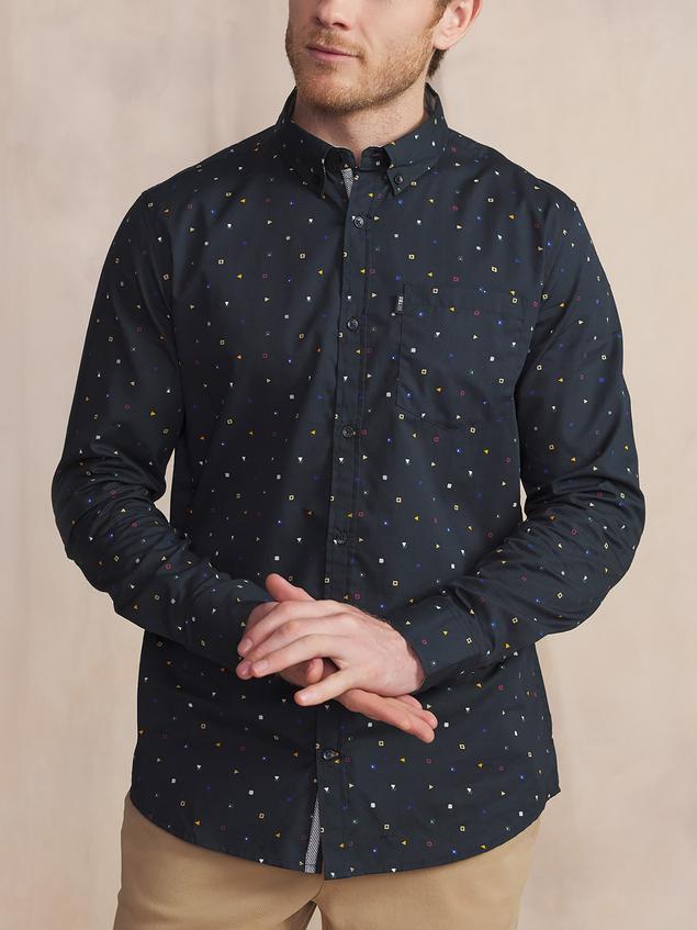 Chemise Manches Longues Bleu MALOYCHE