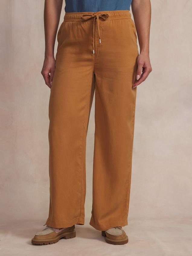 Pantalon 7/8 femme teck MYRNOPAN