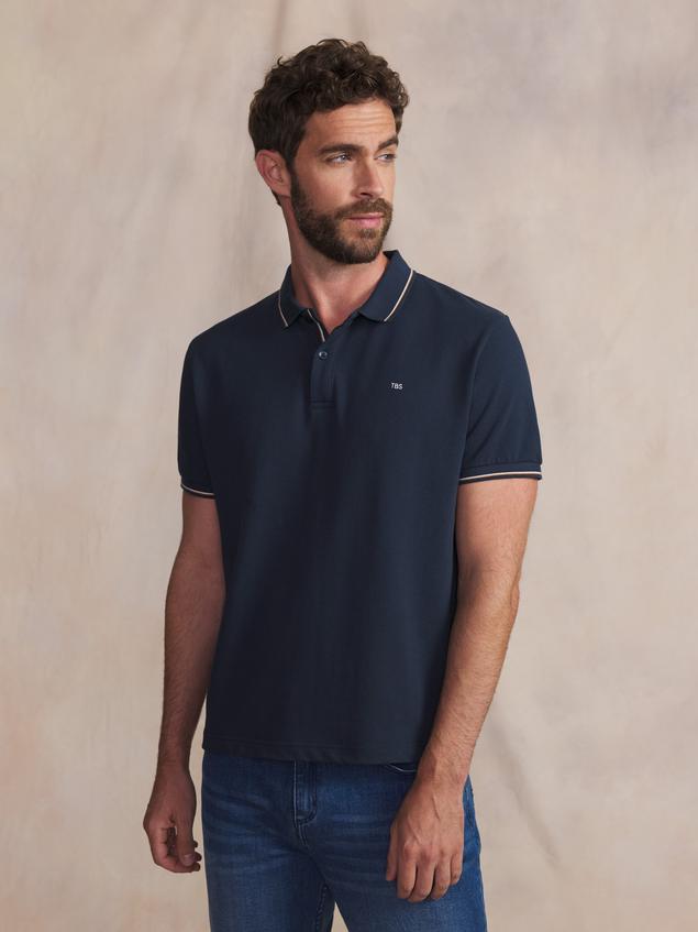 Polo homme navy DARELPOL