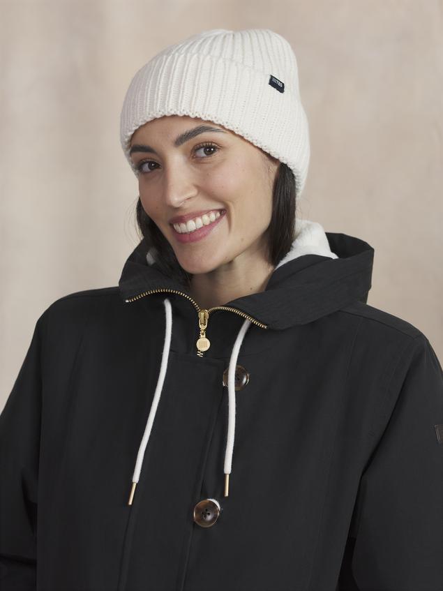 Bonnet Mixte Textile Craie MANUBON