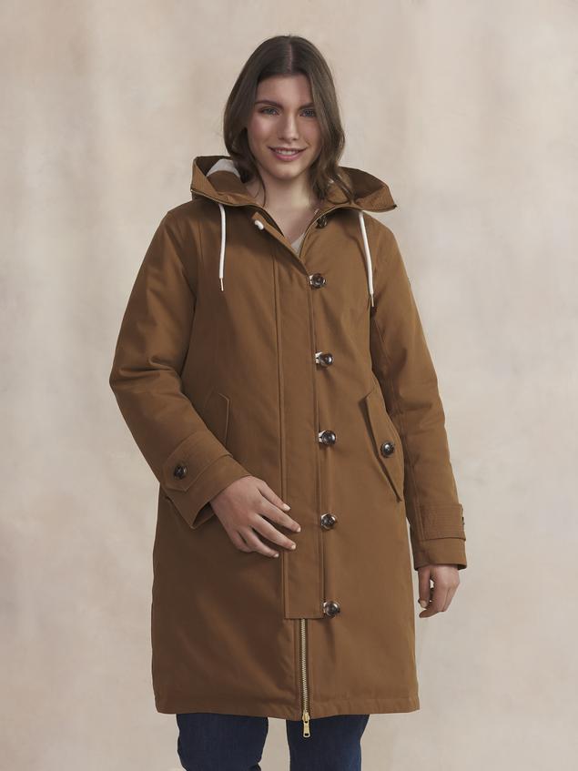 Manteau Femme Bois ILANAMAN