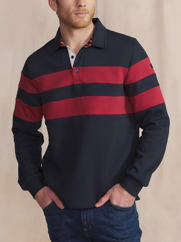 Sweat Marine Manches Longues Bleu RISLOCAM