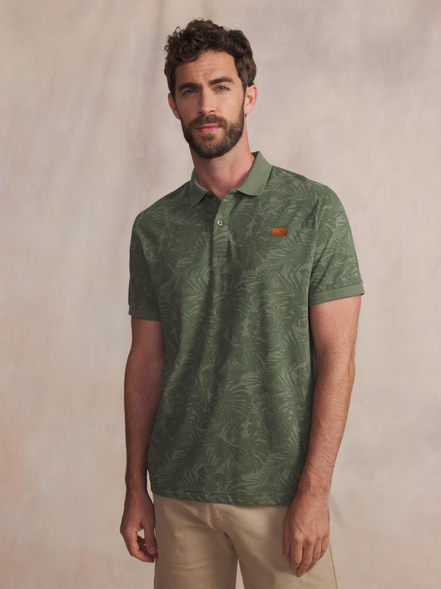 Polo homme kaki PACCOPOL
