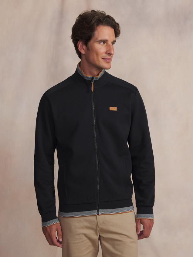 Sweat homme noir LEANNGIL