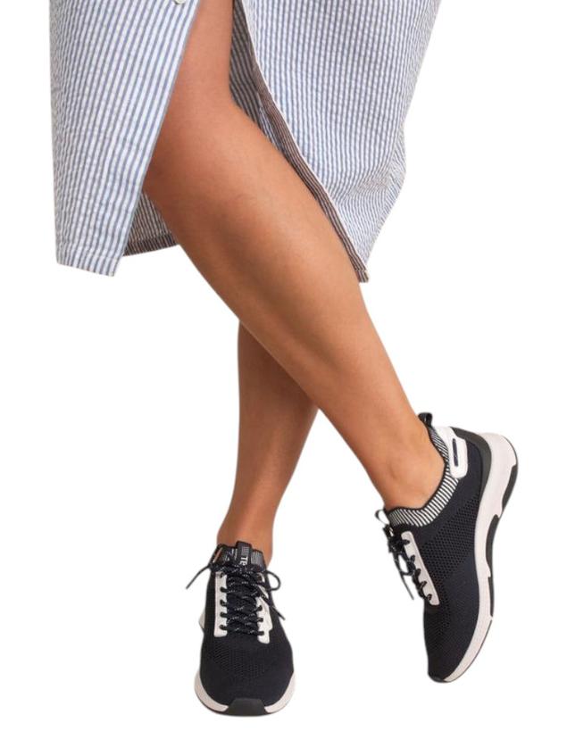 Women's running shoes Striped Baltic Dark JELLINA