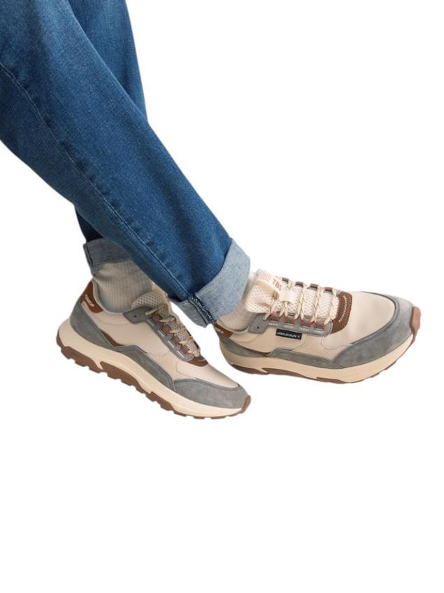 Men's running shoes Cream and Cinnamon JONASSE