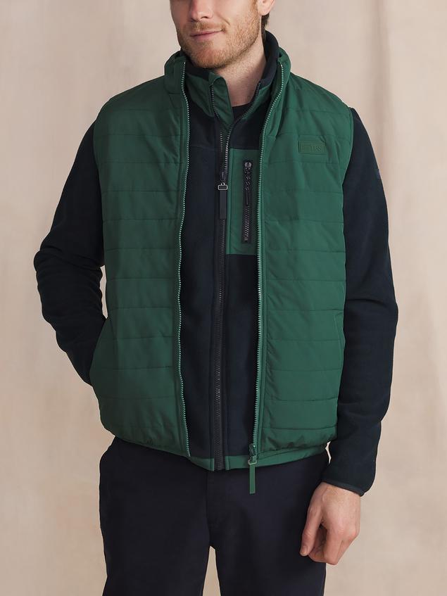 Doudoune Sans Manches Homme Imperméable Marine JOSEFSAN