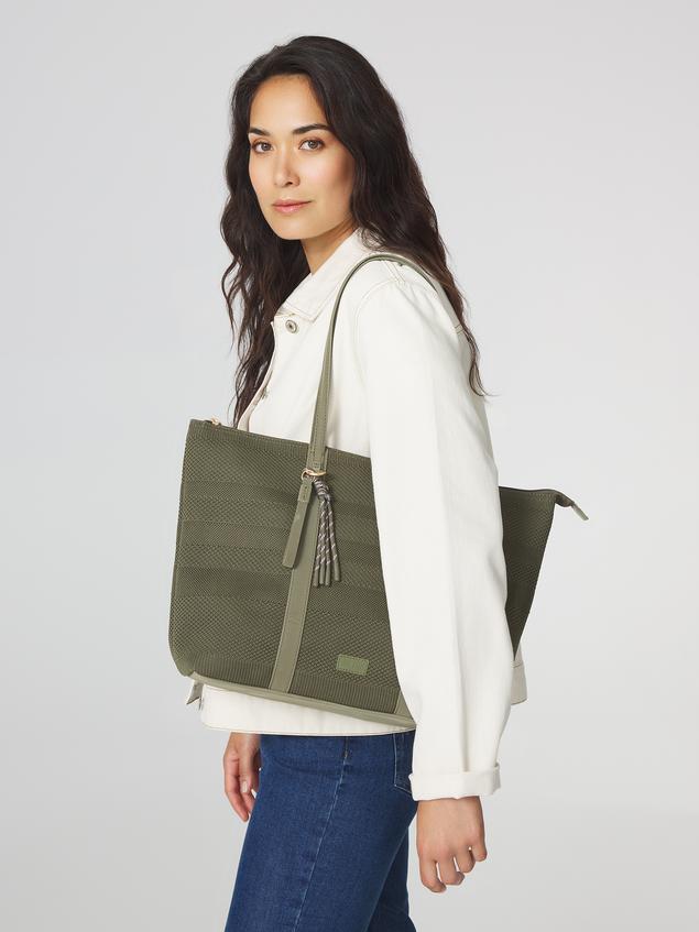 Sac Cabas Femme Knit Recyclé Lierre