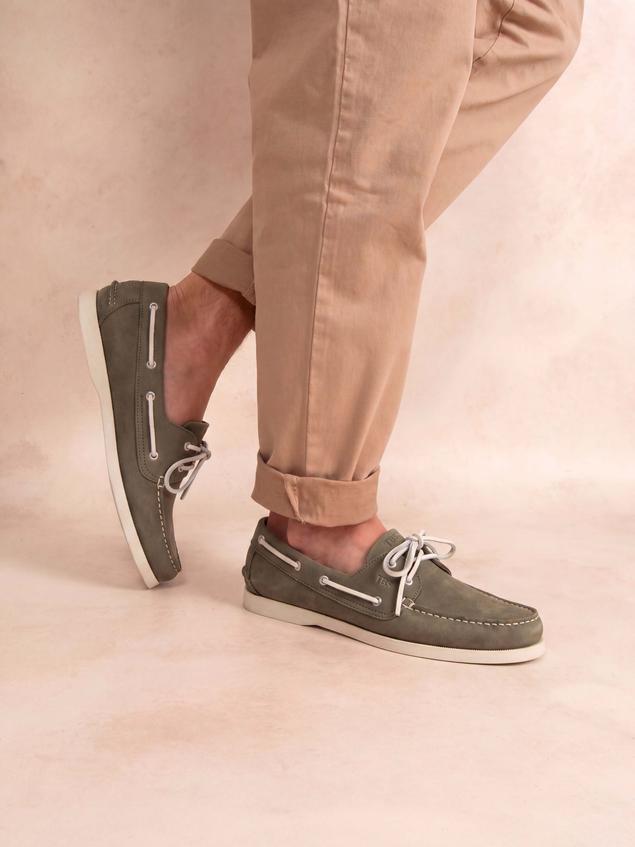Chaussures bateau homme cactus PHENIS