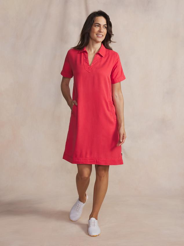 Women's short dress Hibiscus MYRNOROB